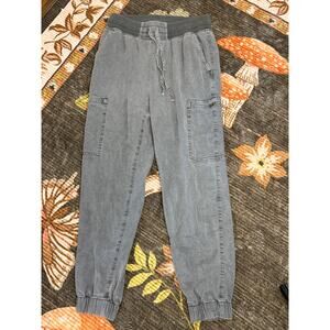 Aerie Gray Jogger Pants Women’s Small Soft Lounge Cargo Joggers